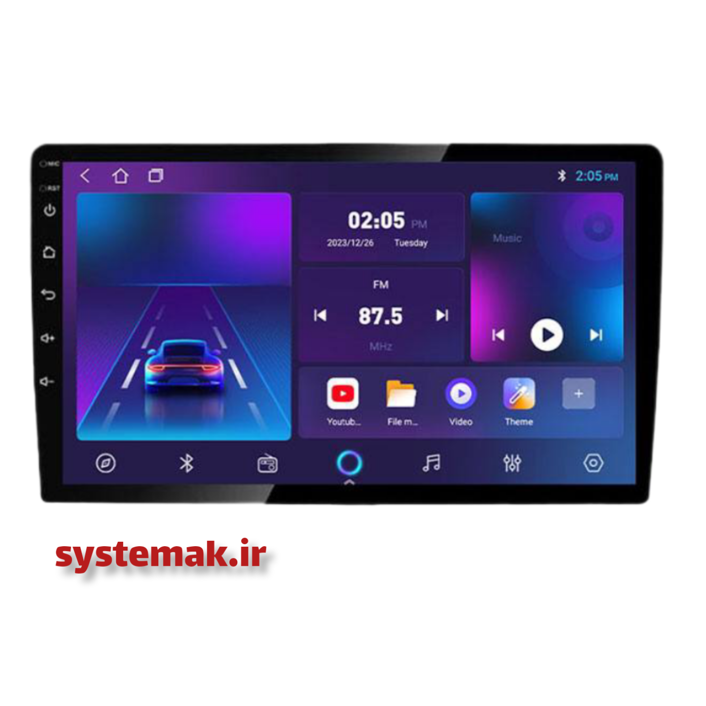 مانیتور اندروید 2 به 16 مانیتور اندروید 2 به 16